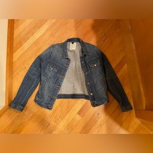 J-Crew comfy jean jacket